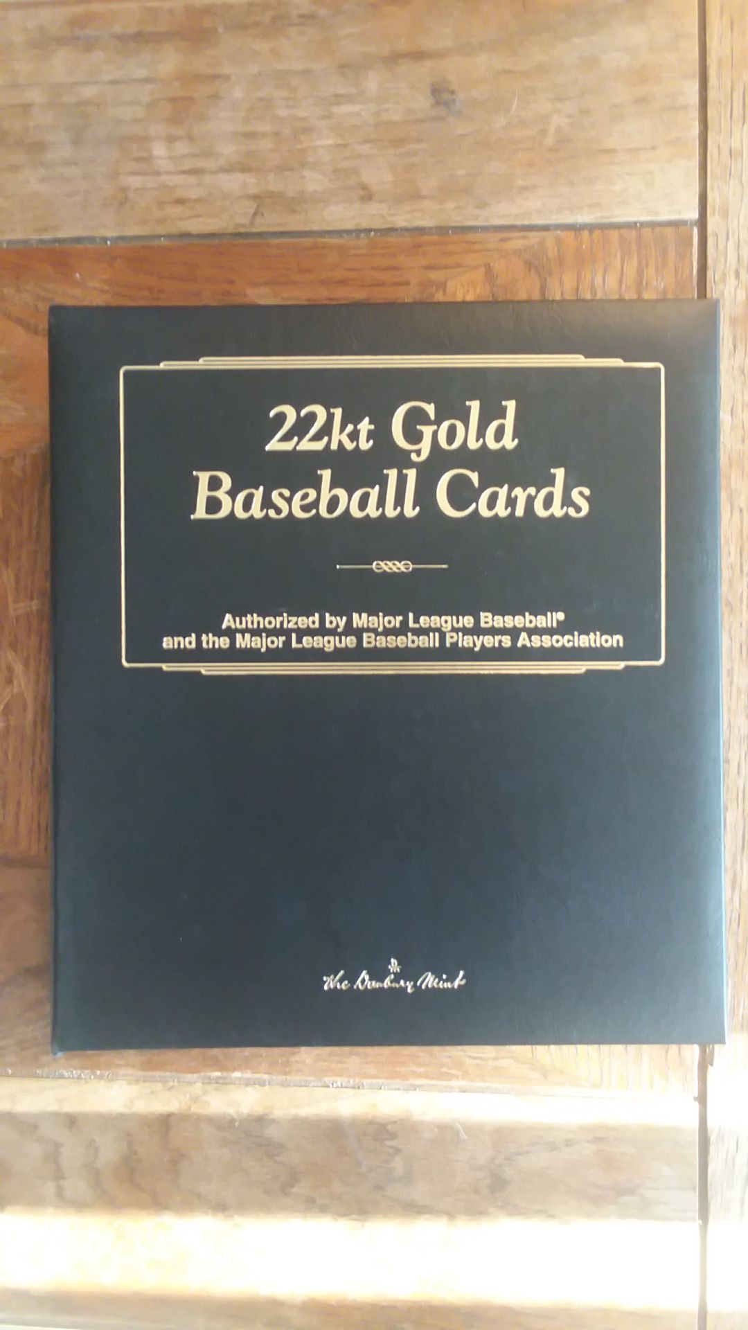22kt GOLD BASEBALL CARD COLLECTION