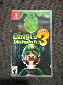 Nintendo Switch Luigi’s mansion 3