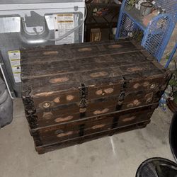 antique trunk