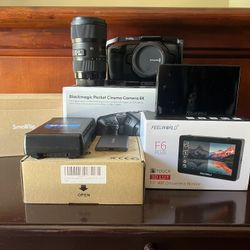 Ready-to-Shoot Blackmagic Pocket Cinema Camera 6K Filmmaker Bundle