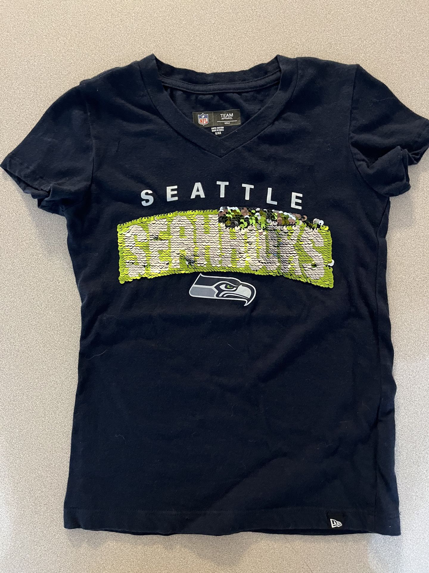 NFL Girls Seattle Seahawks Shirt