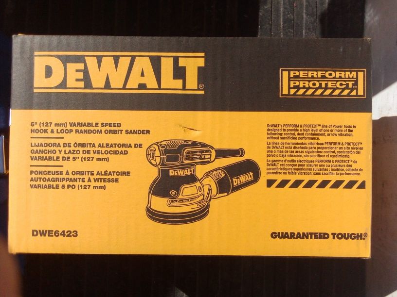 DeWalt Hook & Loop Random Orbit Sander