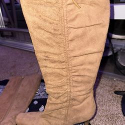 tan boots