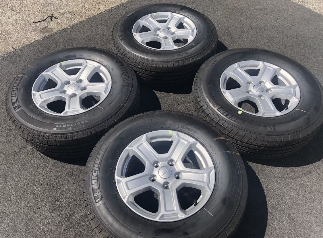 New Jeep 2019 Wrangler Wheels and Tires