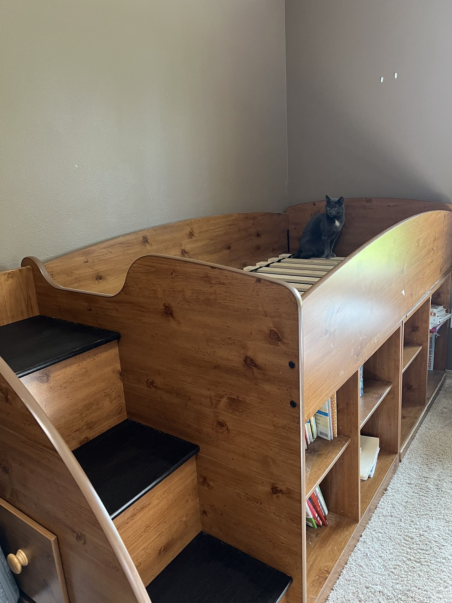 Ashley furniture - Loft Bed, twin size