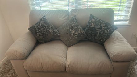 3 piece grey sofa set