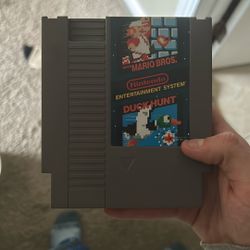 nintendo NES duck hunt/ super mario bros 