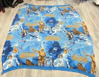 Vintage Original Star Wars 1977 Throw Blanket