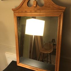 $15 Vintage Wooden Mirror Vanity