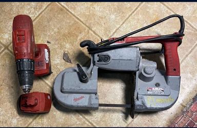 Band Saw Electric , Hilti Drill 18 Volt