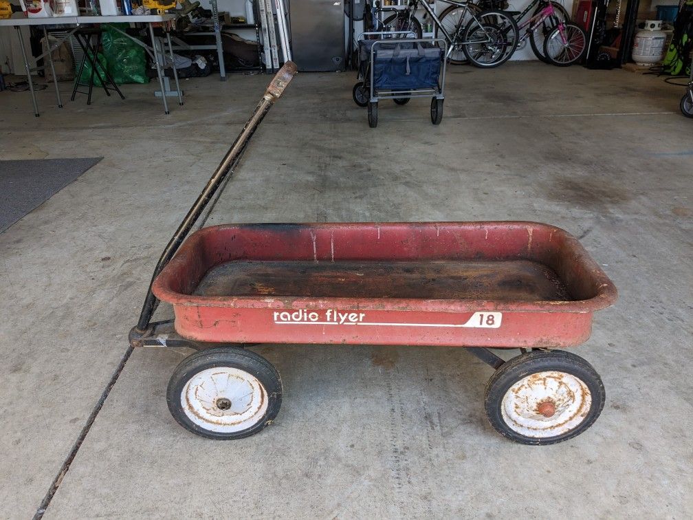 Vintage Radio Flyer Wagon
