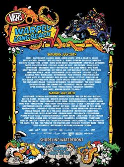 Vans warped tour 2026 2-day VIP wristband
