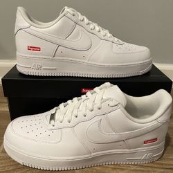 Supreme White Air Force 1