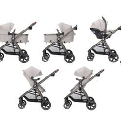 Maxi Cosi Luxe Travel System New Hope Tan, Stroller, Car Seat, Bassinet, Baby Bouncer, Baby Swing, Baby Stuff, Baby Clothes, Baby Shoes, Baby Toys,