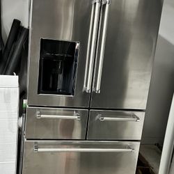 Kitchenaid Five Door Refrigerator KRMF706ESS
