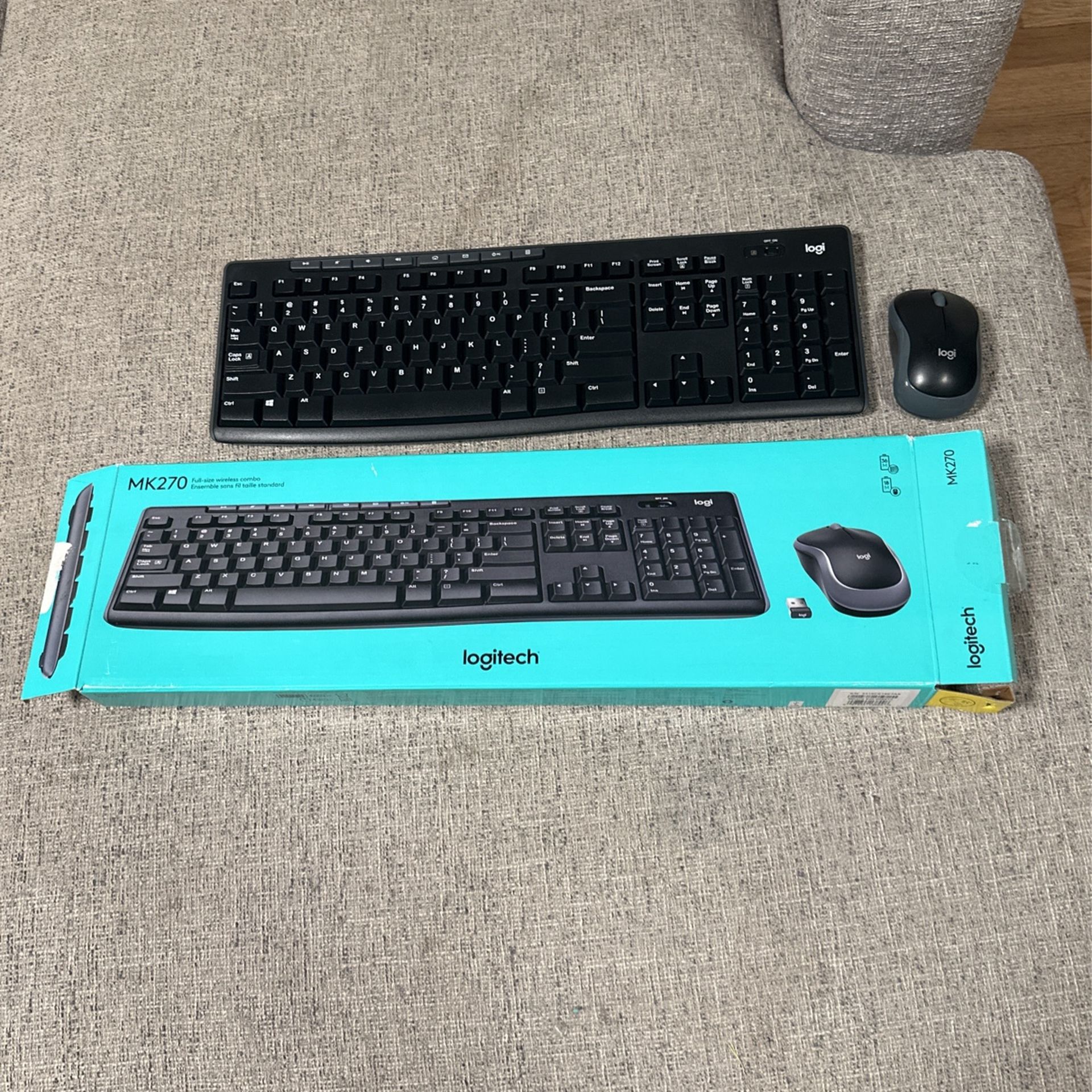 Logitech Keyboard + Mouse