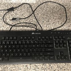 Corsair Gaming K55 RGB Black Computer Keyboard 