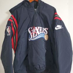 Brand New Men's XL Philadelphia 76ers Hardwood Classics