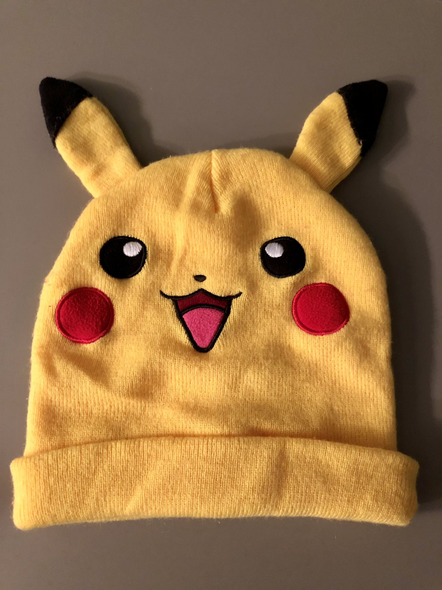 Pokemon Pikachu Winter Beanie Hat With Ears - Nintendo Unisex
