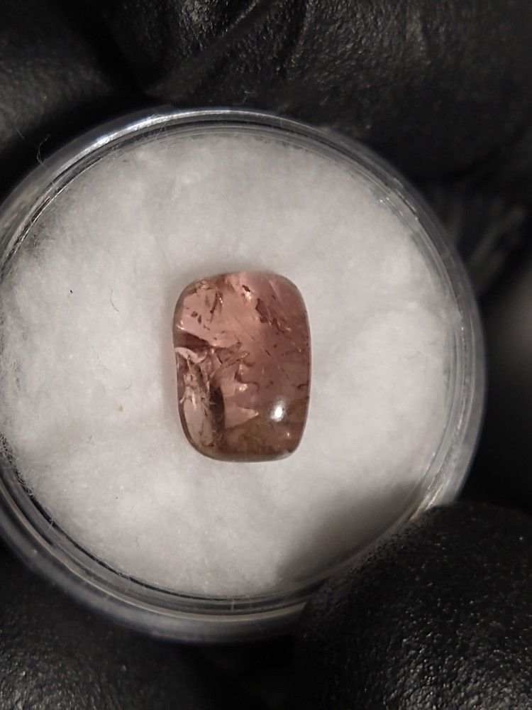 Natural Pink/ Rubellite Tourmaline Cabochon