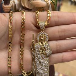 San Judas Oro Laminado 