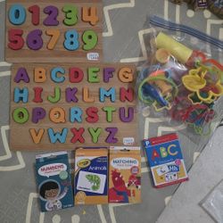 Learning Toys Letters And Numbers Puzzles