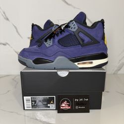 Brand New Jordan 4 Lakers Size 7Y