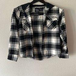 Tilly’s RSQ flannel Hoodie Youth X-Large 