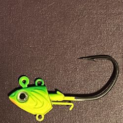 Chartreuse 1 oz. Jig Head