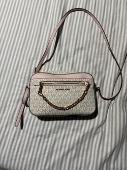 Michael Kors Pink/ Vanilla Crossbody