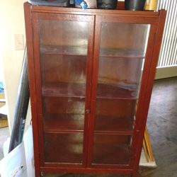 Glass Cabinet Shelving Front Door