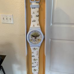 Winnie The Pooh Watch Wall Clock