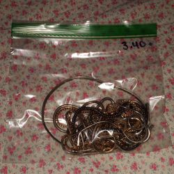 3.40 oz of Costume Jewelry Snake/Miscellaneous Chains