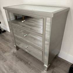 Mirrored Nightstand
