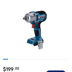 Bosch 18-volt1/2 Impact Wrench