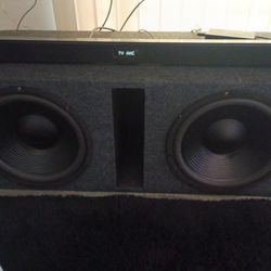 12"2 subwoofer with the box