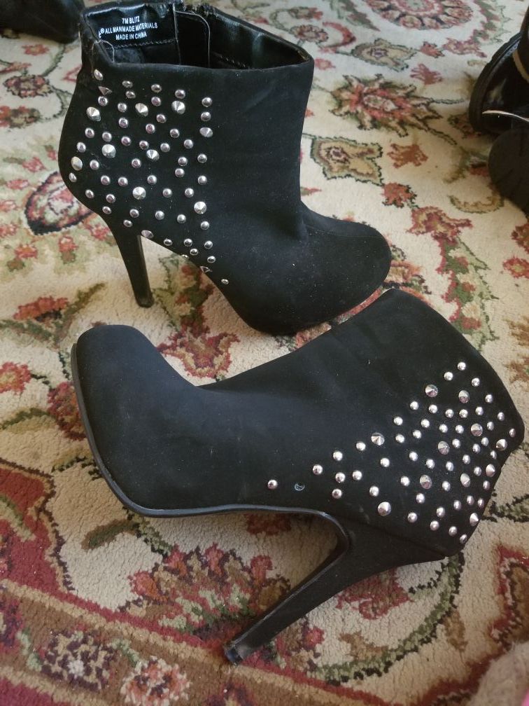 NEW Black Booties