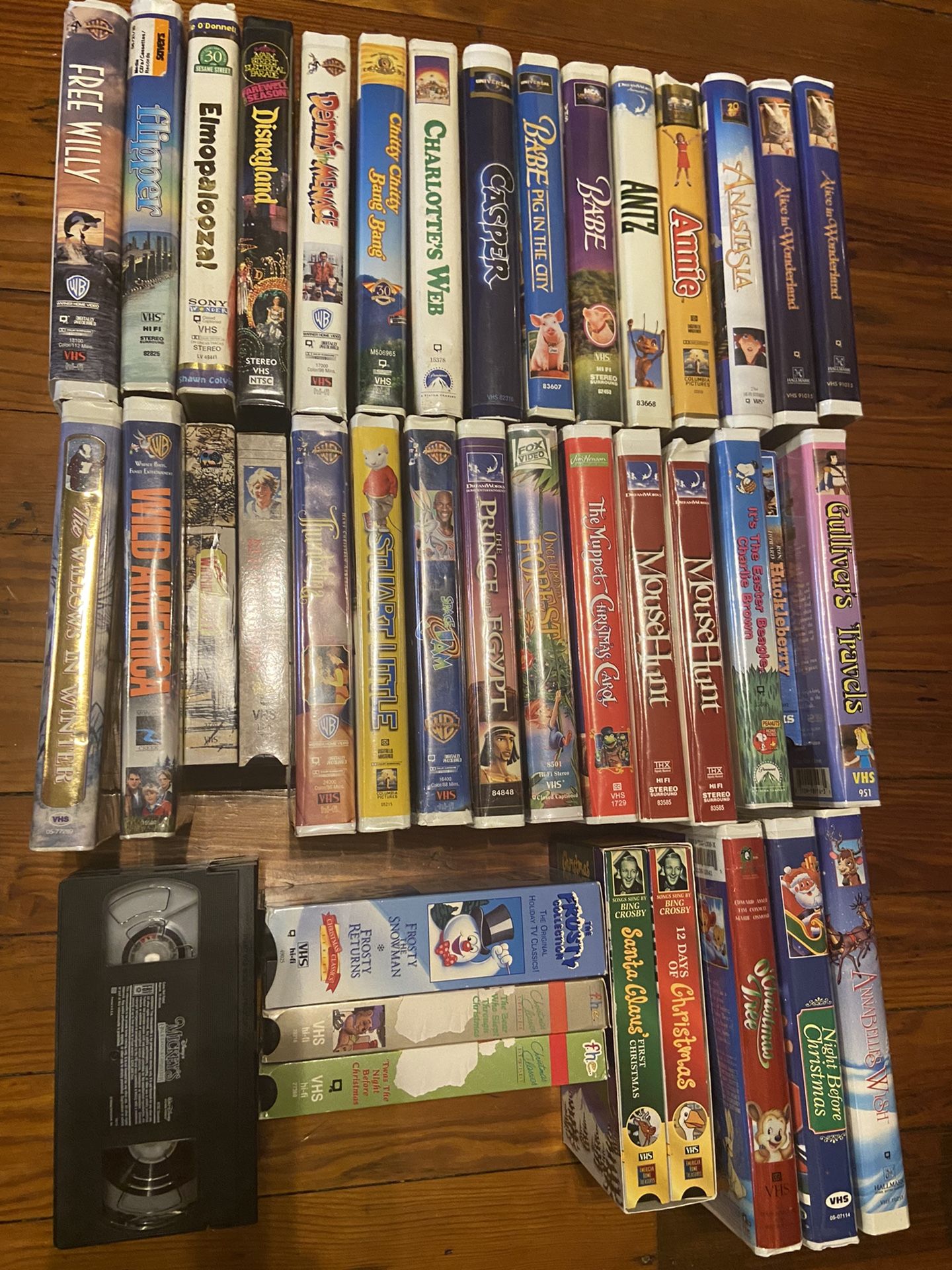 Children’s VHS movies