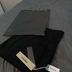 all black essentials hoodie 