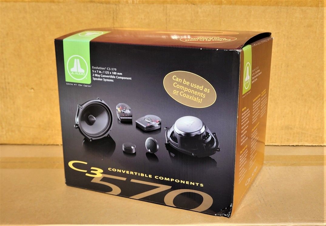 JL Audio Evolution C3 Car Speakers 5x7 Or 6x8 Component