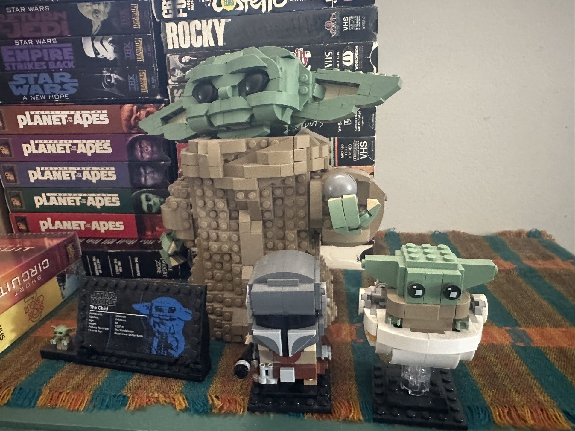 LEGO Grogu And Mandalorian Sets