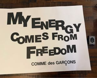 Comes des garçon posters