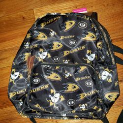 NEW - Anaheim Ducks Small Backpack