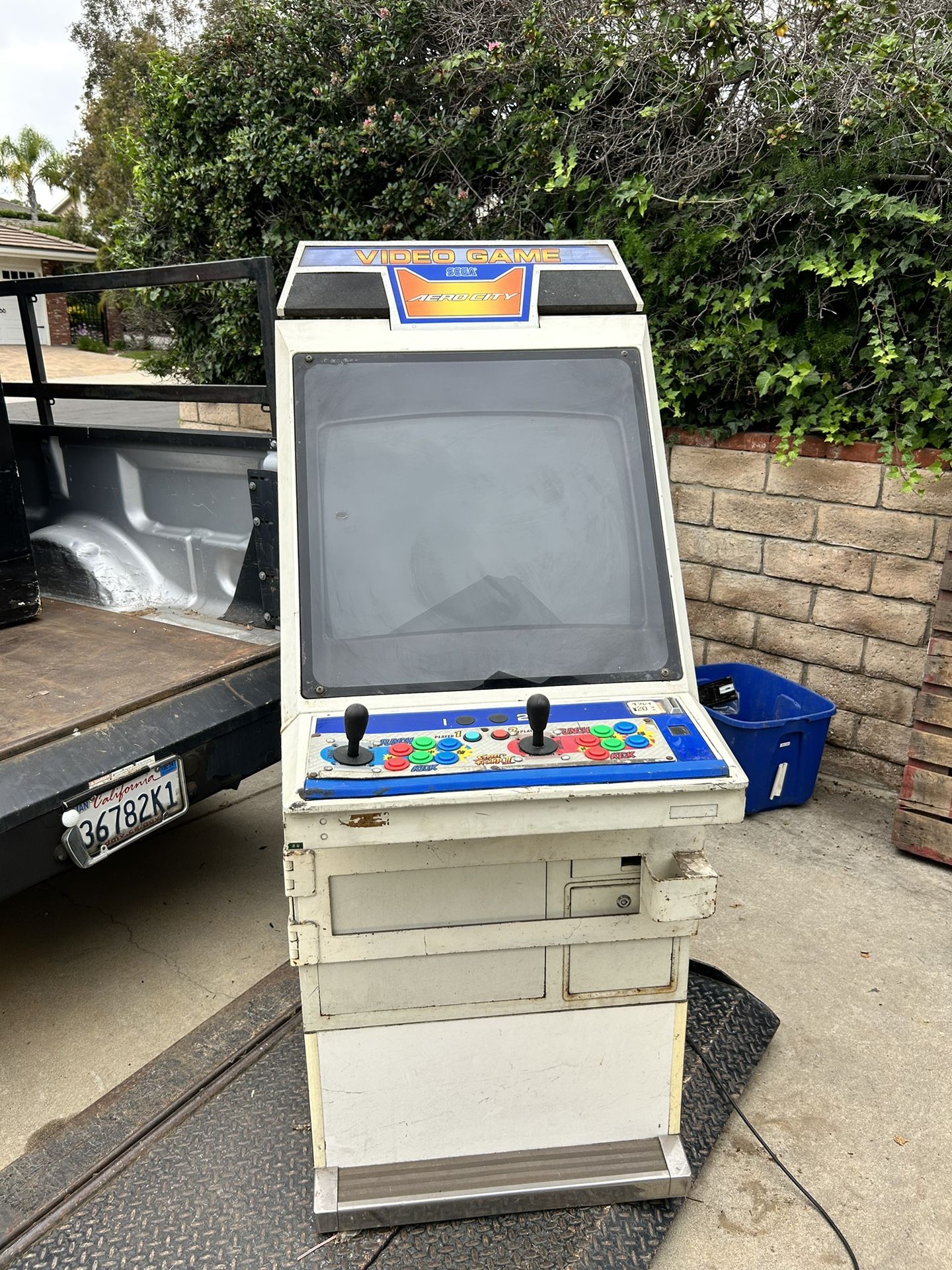 Sega Aero City Marvel Vs Capcom Jamma Arcade Video Game Japanese Machine Cabinet Astro Versus