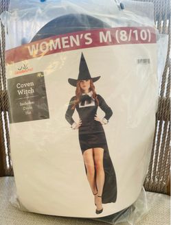 Witch costume for women, size medium.