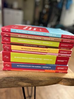 ATI nursing text books.