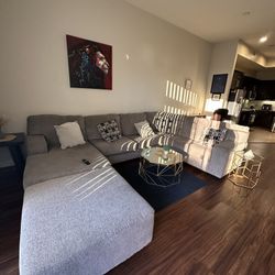 Complete Two Bedroom Set And Large Sofa