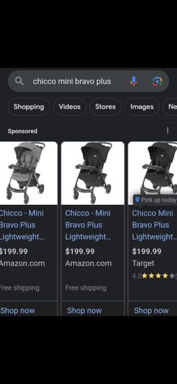Chicco Bravo Mini Plus Stroller