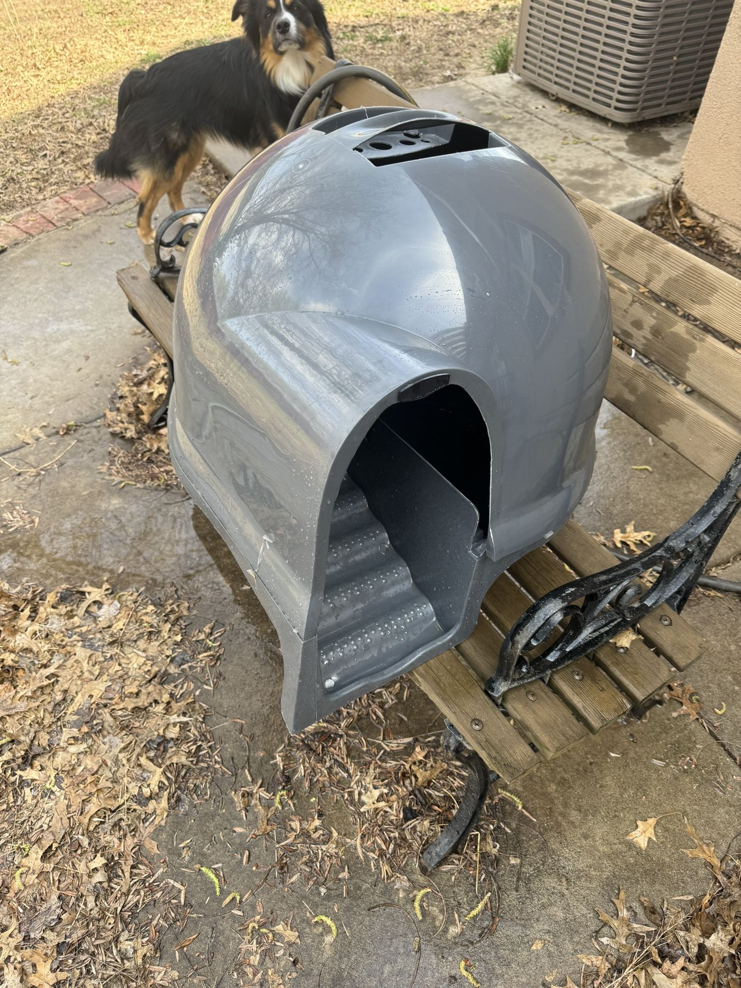 Enclosed Cat Litter Box