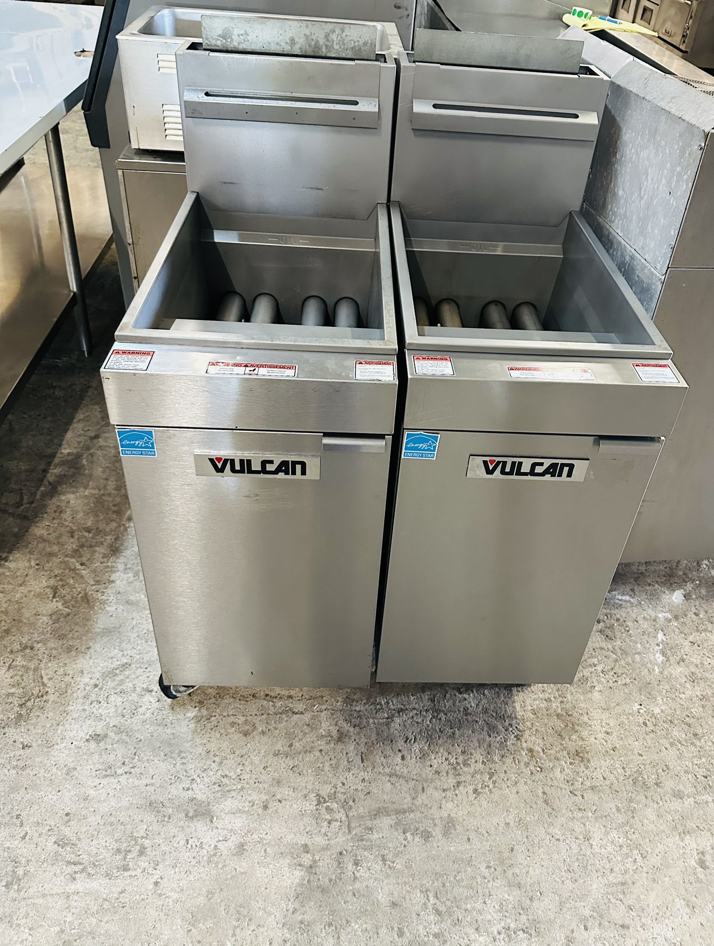 Used Gas Deep Fryer